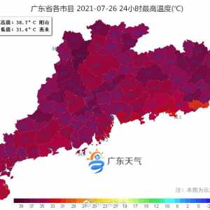 汕头今天最高气温36.9℃!高温橙色预警信号生效中…