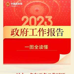 最全!一图读懂2023年《政府工作报告》