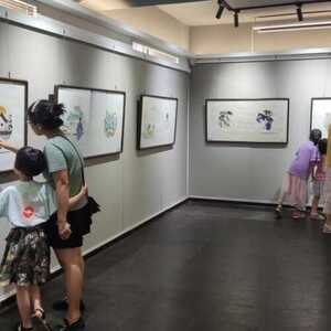 第一届“墨香·国画” 南澳县儿童国画作品展取得圆满成功!