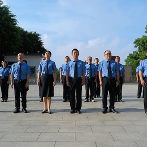 濠江区人民检察院举行国庆节升旗仪式