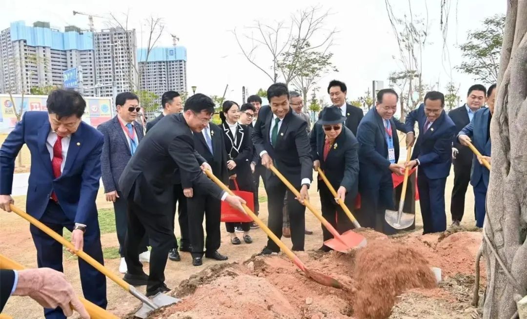 汕头−曼谷友谊树种植活动在我市举行