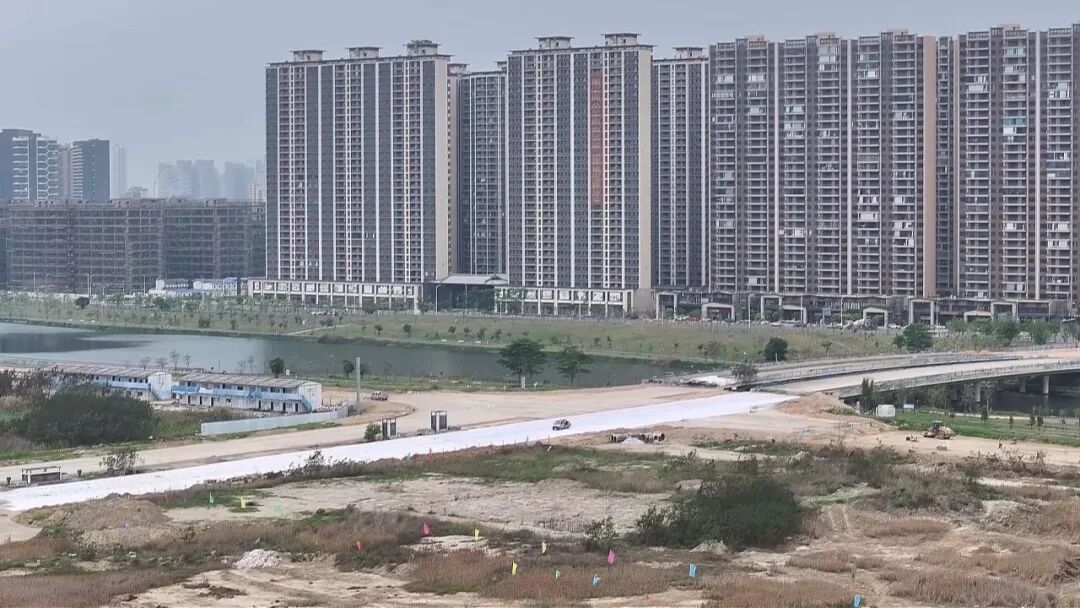 南岭路以西6条路先启动  东海岸新溪片区路网加快建设