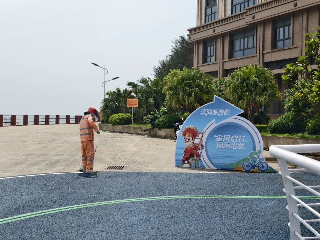 洁净护山海 劳动美濠江|濠江全力护航滨海旅游路假期出行