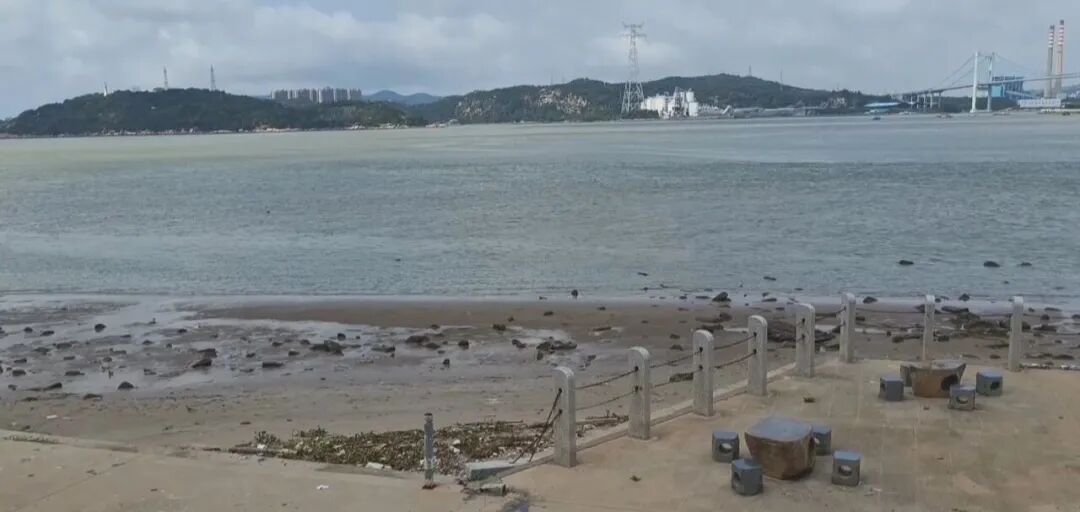 海滩垃圾淤积 市民盼及时清理