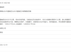 总投资5500万！汕头一项目备案通过，9月开工...