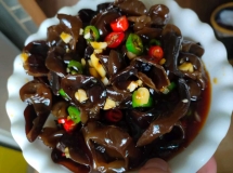 茶油凉拌木耳：开胃爽口的凉拌菜