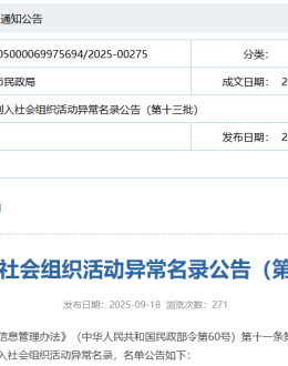 一次性12家！汕头2家社会组织被吊销登记证书