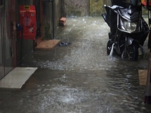 每到下雨暴雨天就淹水希望有关部门可以解决