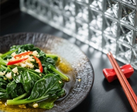 茶油拌菠菜：清爽可口的快手凉菜
