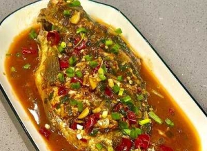 茶油红烧鱼：肉质鲜嫩的硬菜