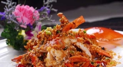 香酥过瘾！避风塘炒蟹