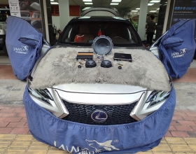 汕头——雷克萨斯es300h汽车音响改装