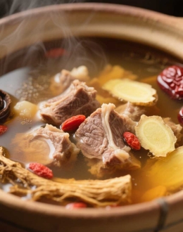 山茶油当归羊肉汤：暖身滋补的冬日佳品