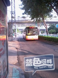 厦门市区公交车专用道4