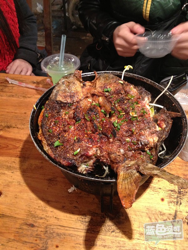 烤鲤鱼