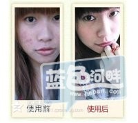 使用前后对比图