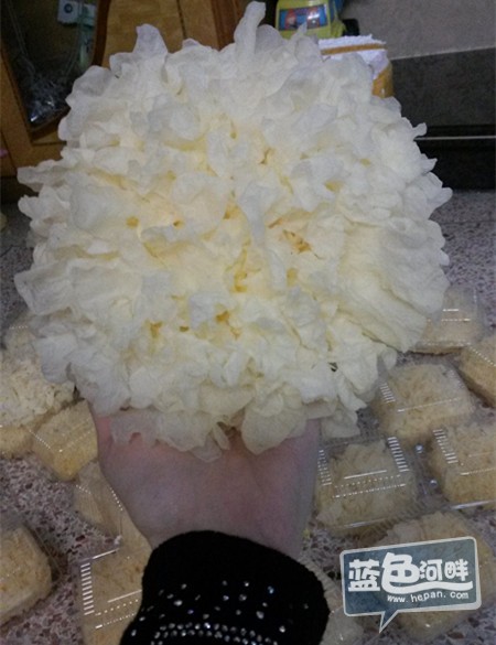 这么大一朵