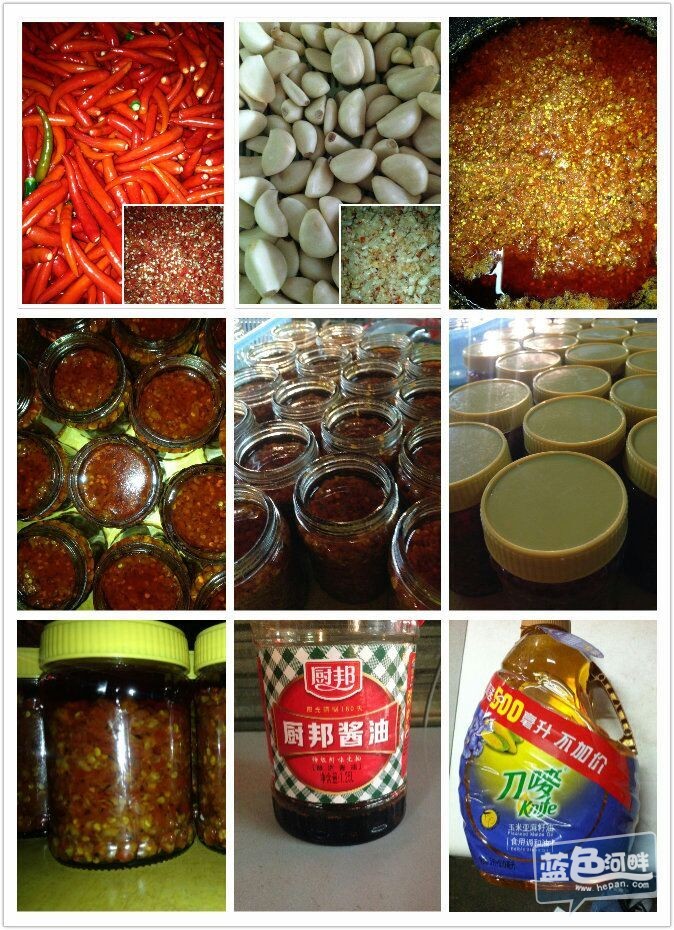 纯手工制作的小辣椒酱