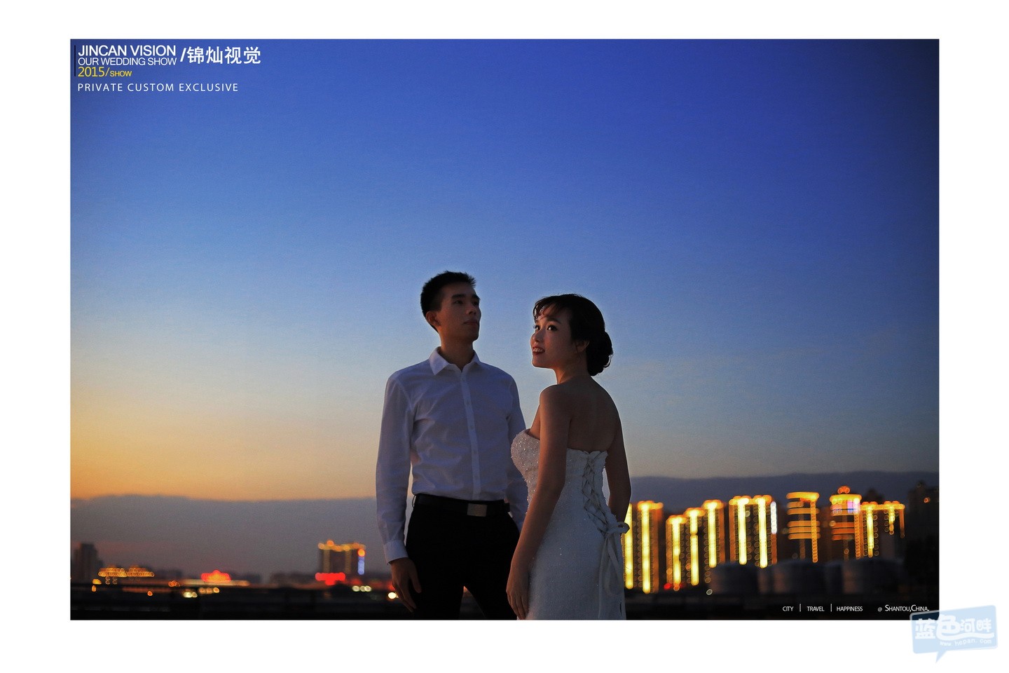 汕头游艇婚纱摄影 