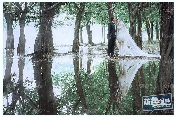 汕头婚纱摄影森林风格