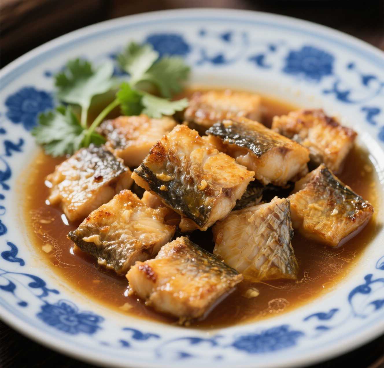 茶油烧鱼块：鲜嫩入味的河鲜美味