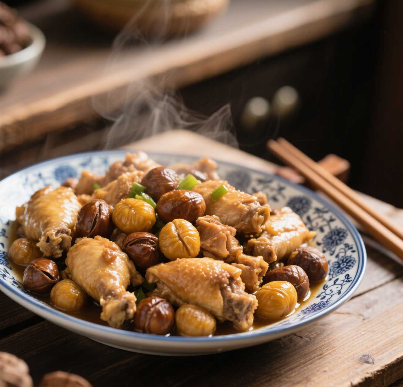 茶油栗子鸡：醇厚鲜香的秋冬暖菜