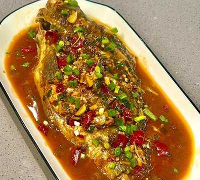 茶油红烧鱼：肉质鲜嫩的硬菜
