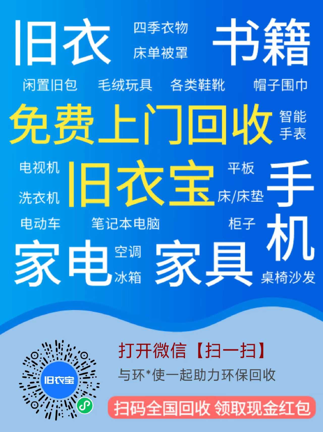 喊你整理废旧物品换钱啦