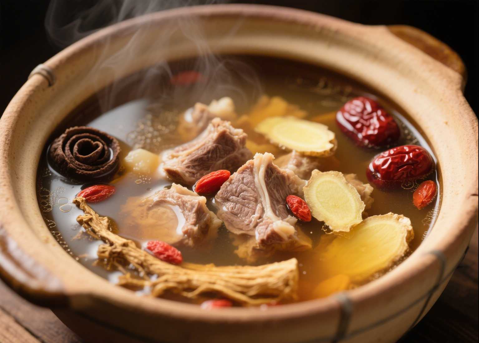 山茶油当归羊肉汤：暖身滋补的冬日佳品