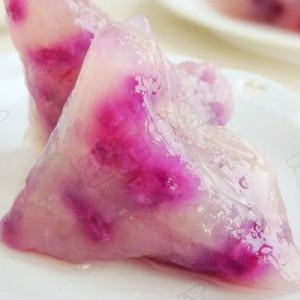 贵族紫薯水晶粽