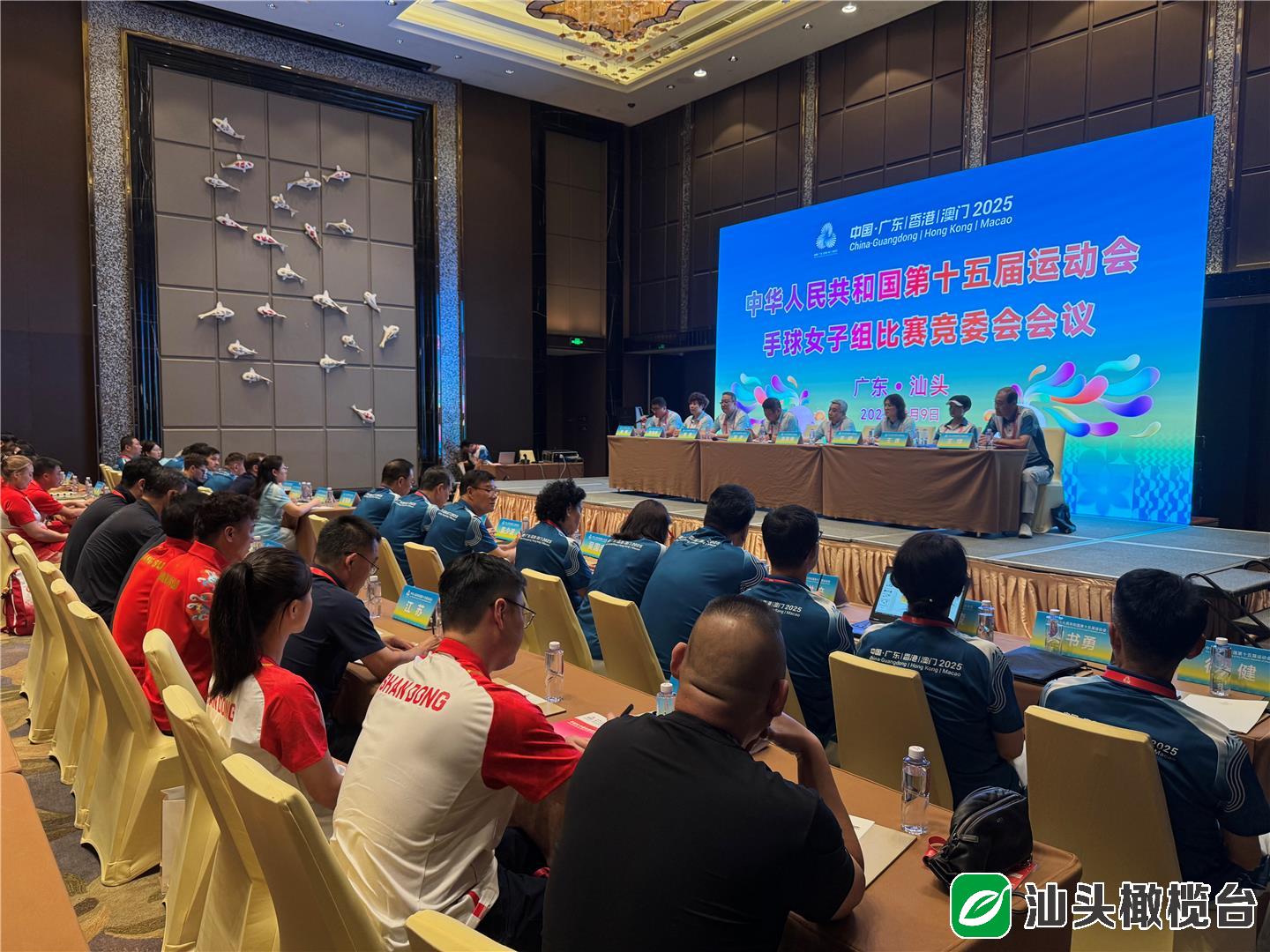 十五运会手球女子组比赛竞委会会议召开